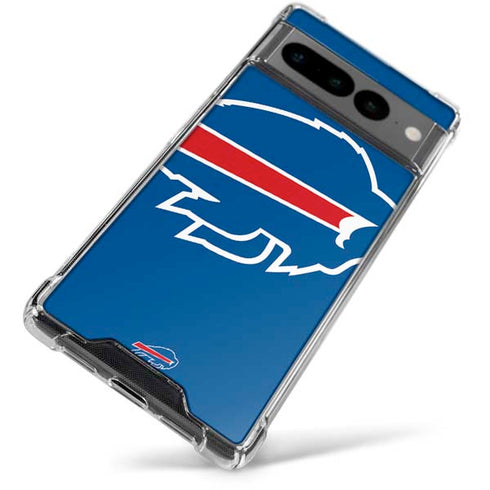 NFL Buffalo Bills Large Logo Google Pixel 7 Pro Clear Case